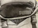 Lot of backpacks and large bags