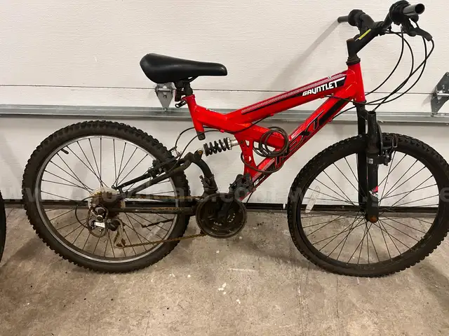 Kids full suspension mountain bike