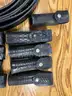 Leather police gear lot