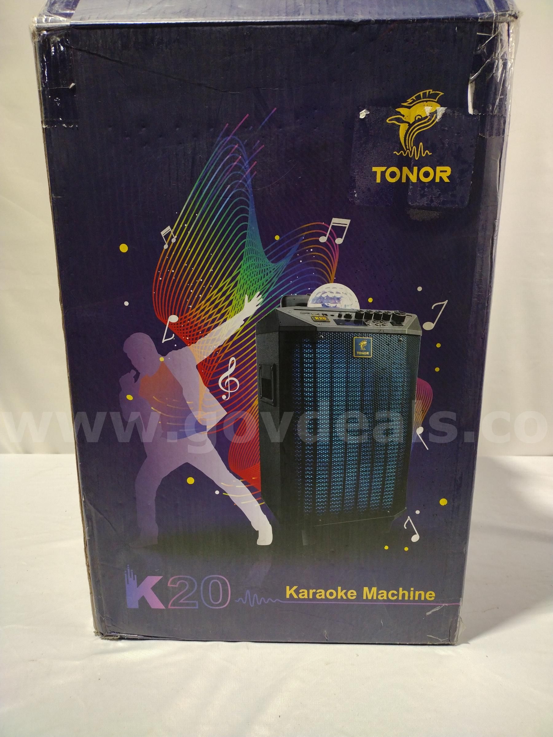 Tonor K20 Wireless Karaoke Machine PA System Portable Speaker - Unleash ...