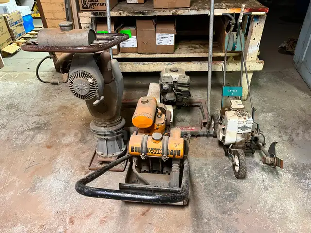 Heavy-Duty Compaction & Pavement Equipment – Rammer, Plate Compactor, Saw, Edger