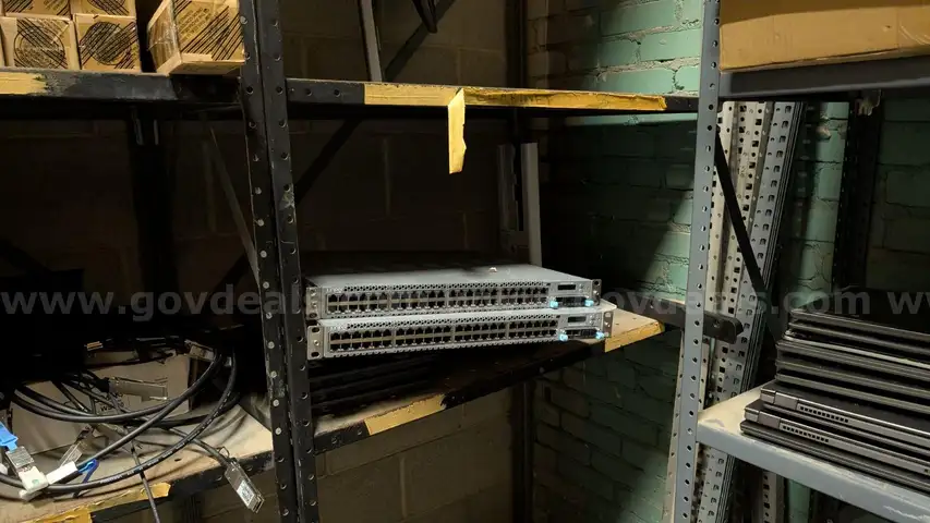 Lot of 4 Juniper Switches