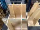 4 ROLLING DISPLAY CARTS