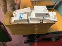A Lot of Ink Cartridges and Toners