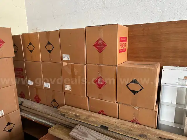 A Lot of (10) Boxes Hand Sanitizing Gel