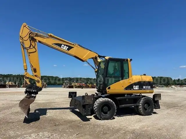 2005 Caterpillar M313C Wheel Mounted Hydraulic Excavator