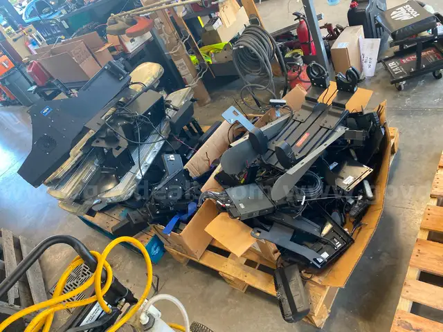 Lot of 2 Pallets of Police Equipment