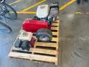 Lot of 1 Pressure Washer and 1 Motor