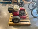 Lot of 1 Pressure Washer and 1 Motor