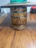 1 of 1 - 10.5ft long Whiskey Barrel Table