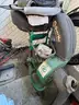 JLG Personal Lift, Billy Goat Leaf and Littler Vacuum, and Toro Turf Master