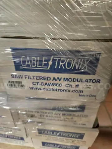 Lot of Cable A/V Modulators