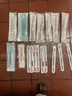 Lot of 24 various dental restorative instruments