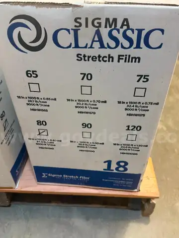 Lot of Stretch film wrap