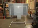 Lot of (2) Panasonic UB-7325, 62&#x22; rotating Panel Digital Whiteboard
