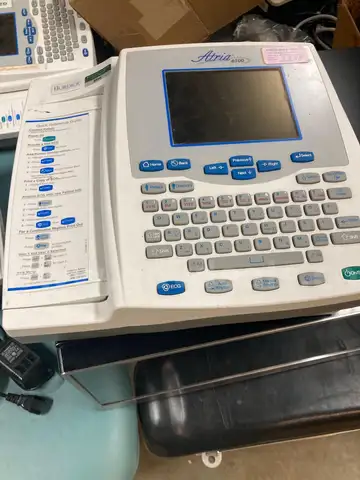 Lot of 8 Burdick EKG ECG machines