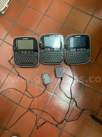 Lot of 3 Dymo LabelManager 500TS Label Makers