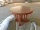 Lot of Small Round Tables