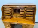 ROLL TOP DESK SOLID WOOD