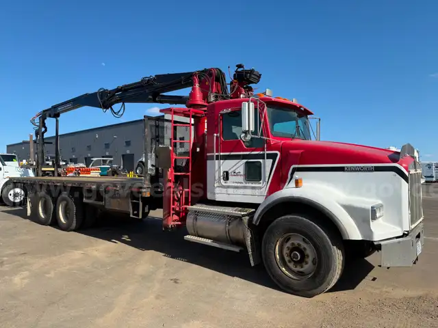 2003 KENWORTH T800 PRENTICE TELSTIK-33 CRANE