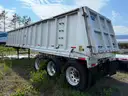 2015 MATE THREE AXLE END DUMP TRAILER