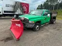 1996 DODGE RAM 3500 4X4 WITH BOSS V PLOW