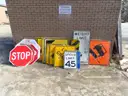 Used Signs - Approximately 70 signs, varying conditions