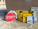Used Signs - Approximately 70 signs, varying conditions
