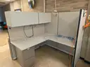 Lot of Office Cubicles