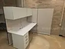Lot of Office Cubicles