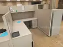 Lot of Office Cubicles