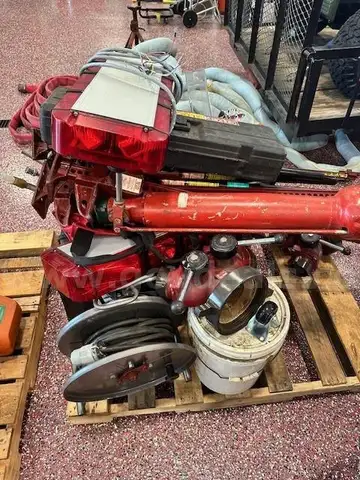 Pallet of Various Fire Equipment
