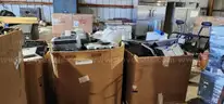 LOT OF 12 PALLETS OF E-WASTE