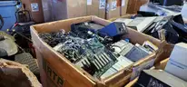 LOT OF 12 PALLETS OF E-WASTE