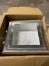 multiple stainless steel bathroom organizers