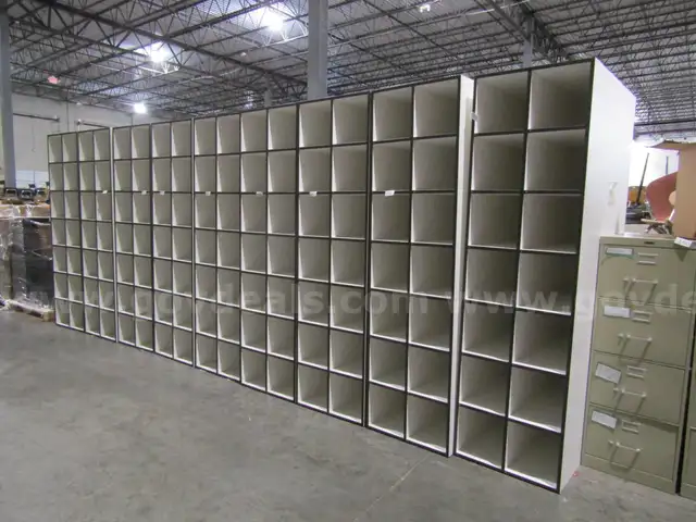 25-074 - Blueprint cubicle storage - Lot of 11