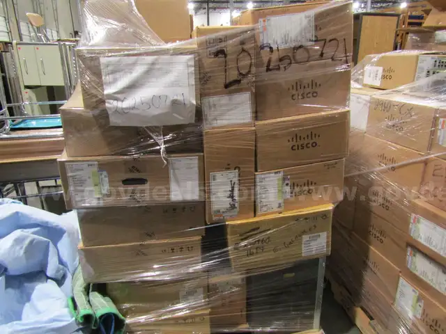 Pallet of Commercial Network Hardware (20250721)