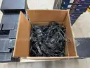 VARIOUS MOTOROLA & ARRIS SET TOP BOXES & POWER CORDS (LOT OF 107)