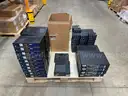 VARIOUS MOTOROLA & ARRIS SET TOP BOXES & POWER CORDS (LOT OF 107)