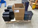 VARIOUS MOTOROLA & ARRIS SET TOP BOXES & POWER CORDS (LOT OF 107)