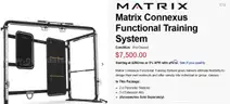 Matrix Connexus Functional Strength Training System - Exercise Equipment