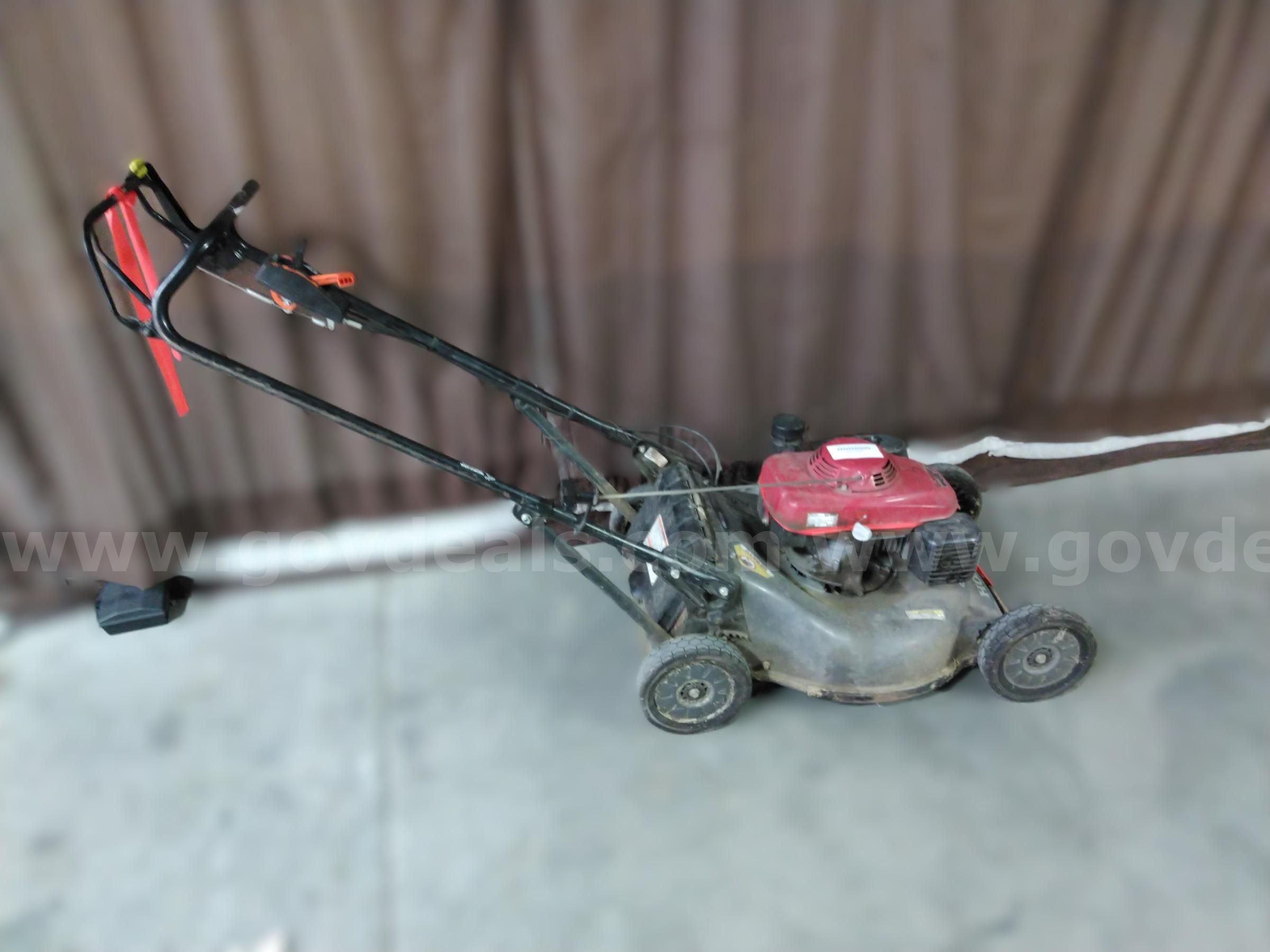 HONDA HRC216K3HXA PUSH MOWER GovDeals