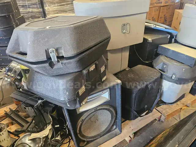 Miscellaneous Band &#x26; PA Equipment &#x2013; Cases, Speaker, Parts