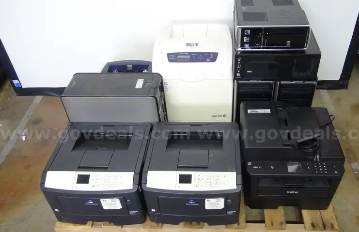 Lot of Printers / PC&#x27;s ID:5109