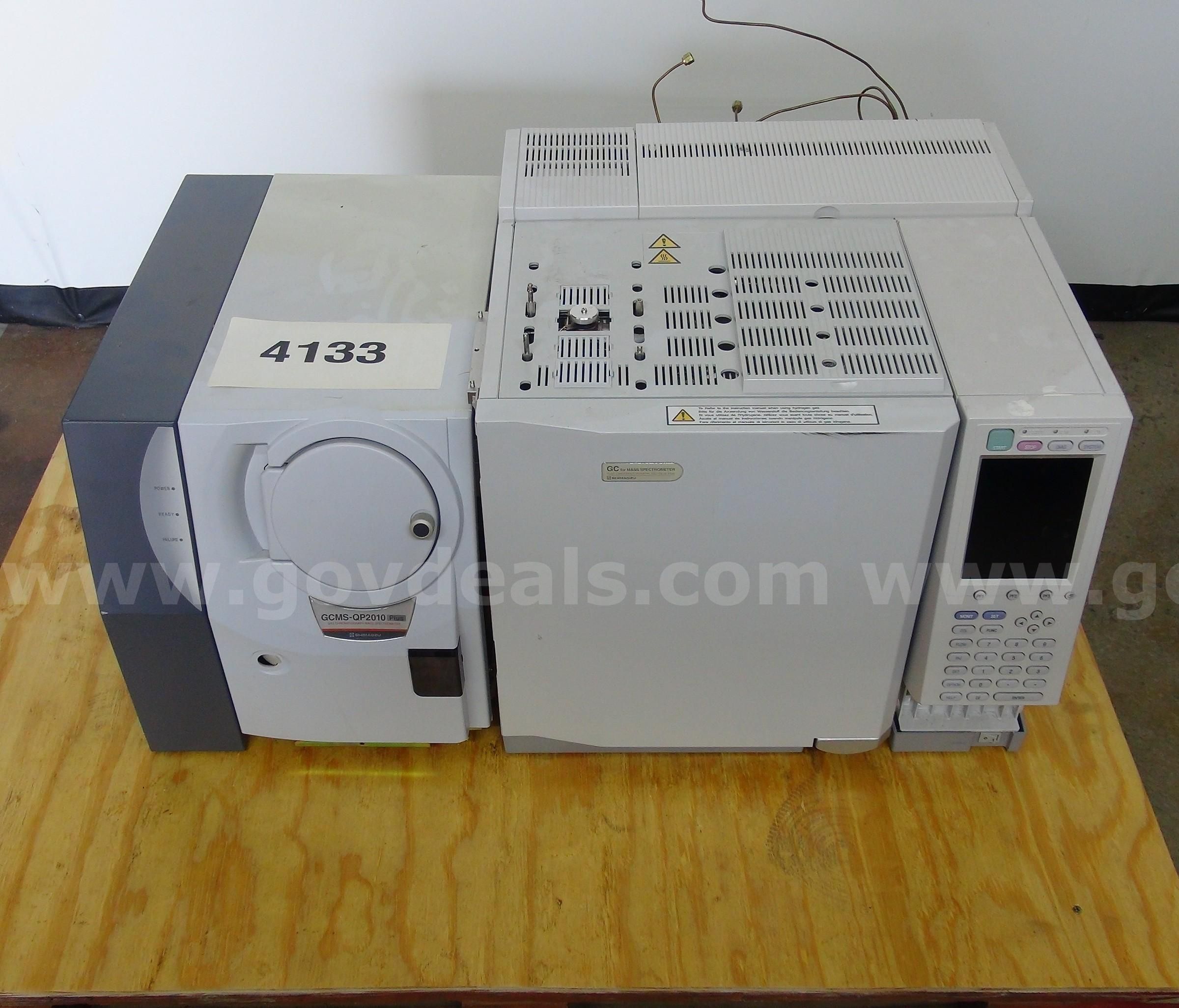 Shimadzu GCMS-QP2010 Plus/GC Mass Spectrometer ID:4133 | AllSurplus