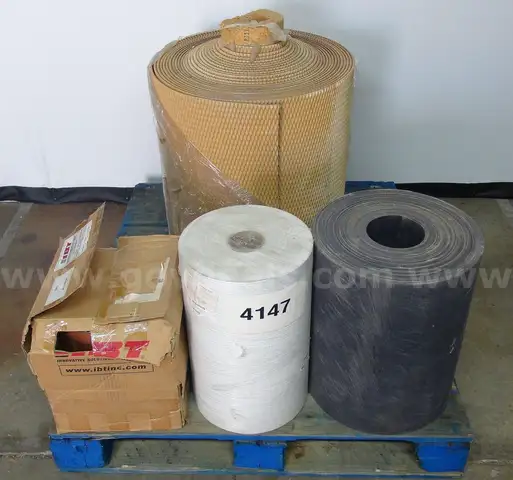 Lot of New Rolls of Conveyor Belts - ID:4147