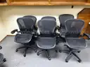 (6) Herman Miller Aeron Chairs