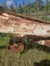 Telephone Pole Trailer - No Longer Used, Very Rusty