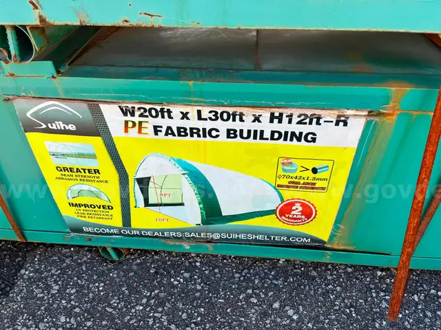 Suihe 20ft x 30ft x 12ft  Fabric Hoop Building