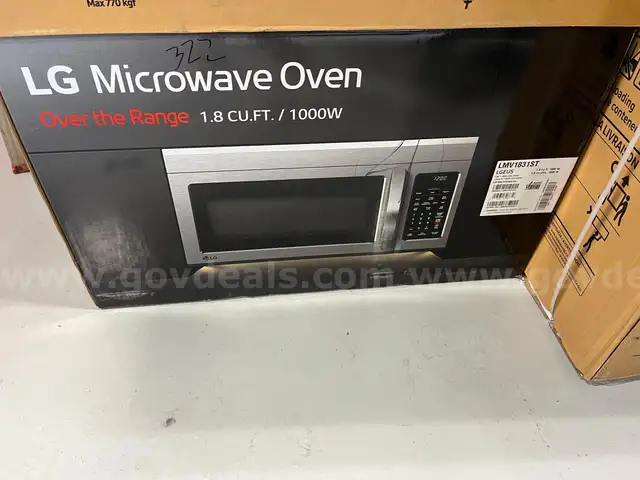LG Stainless Over the Range Microwave Oven New in Box